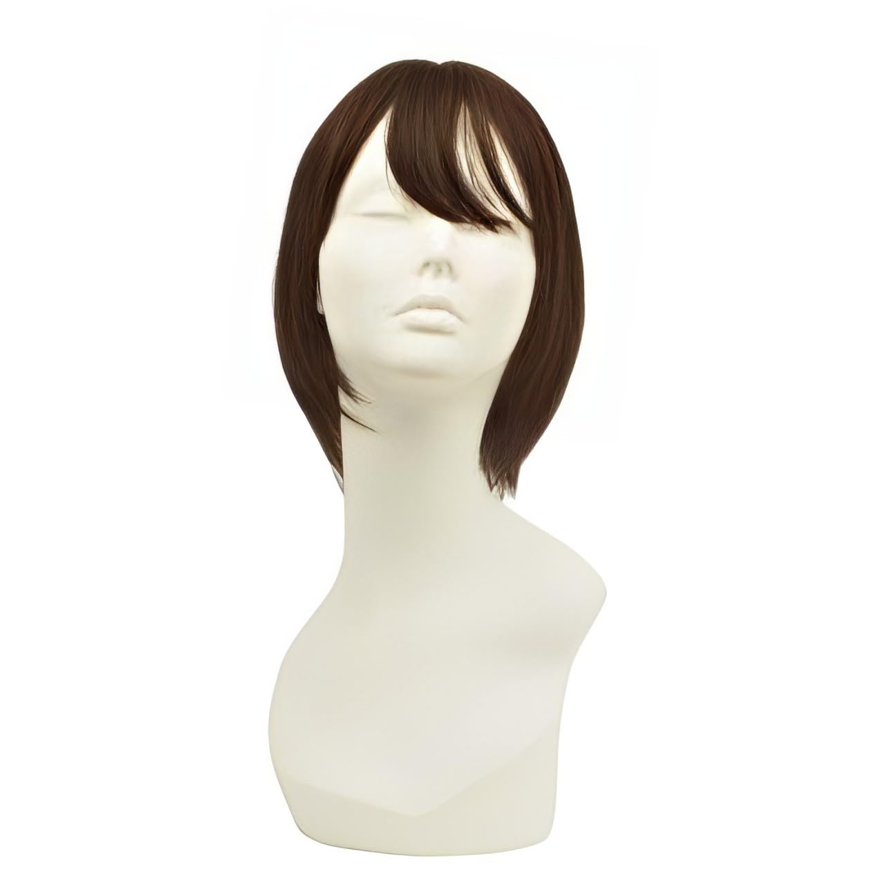 人毛100%五部ウィッグGB-11 アッシュブラウン